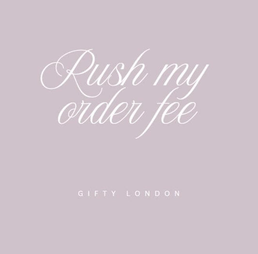 Rush my order