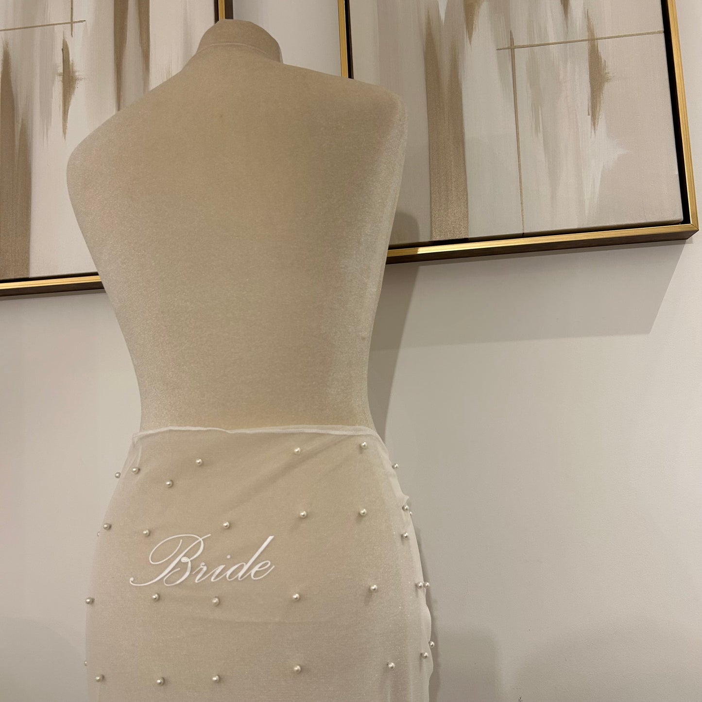 Pearl Bride Personalised Sarong