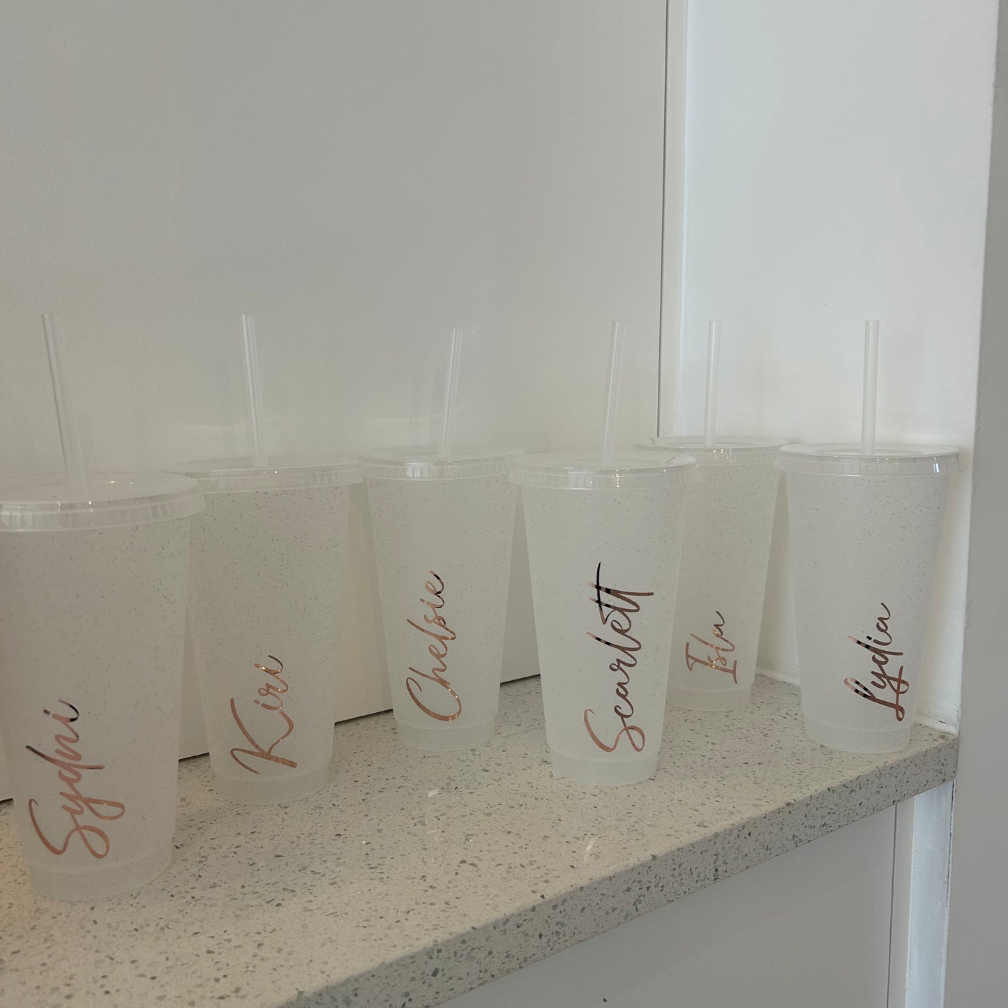 Glitter Cold Cups