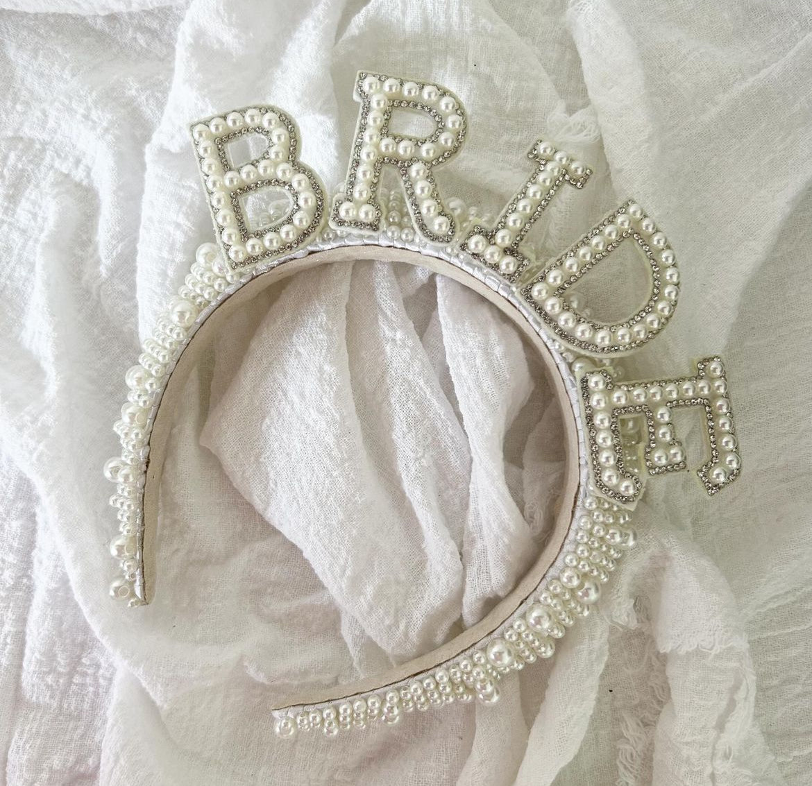Bride Pearl & Diamanté Luxe Headband