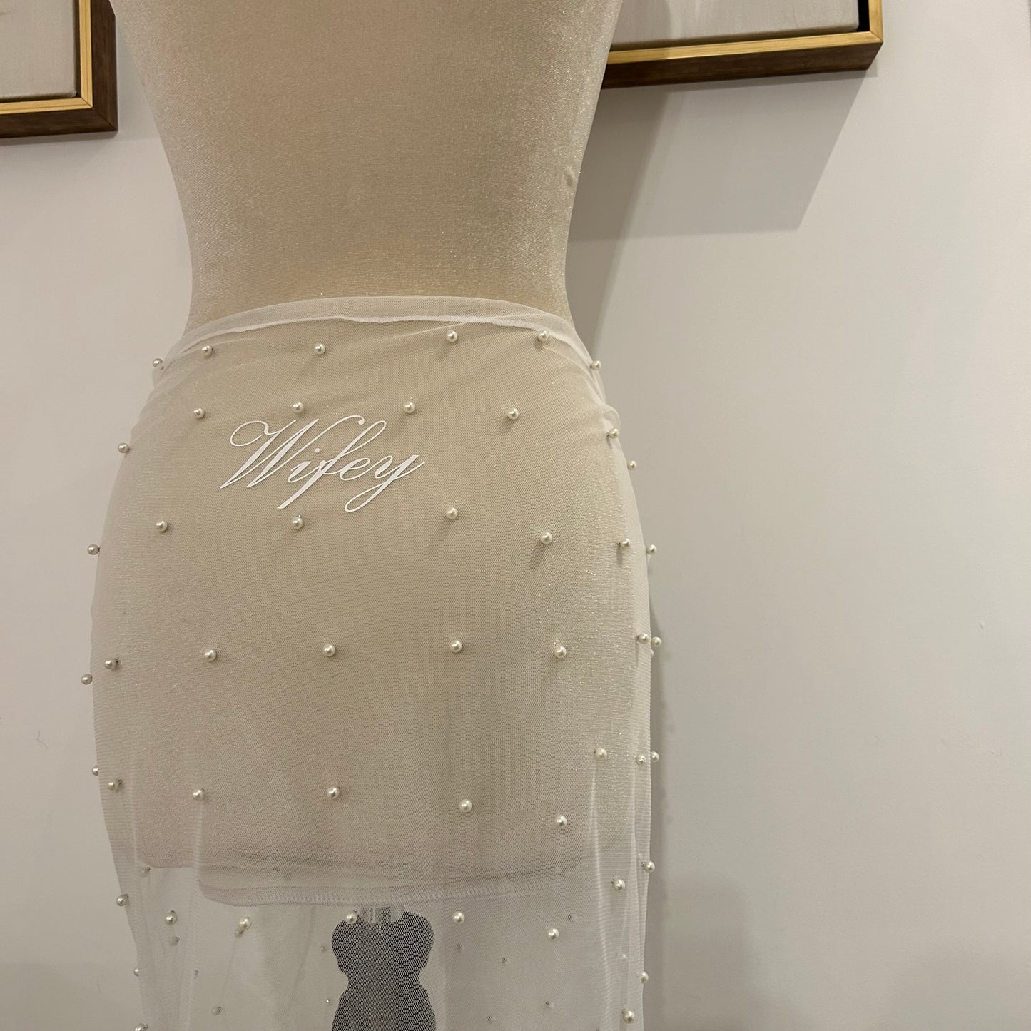 Pearl Bride Personalised Sarong