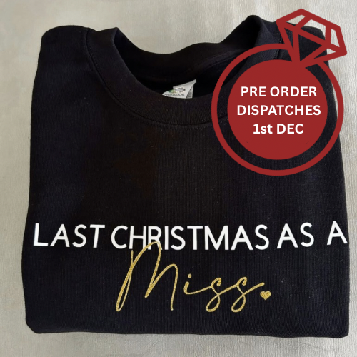 PRE ORDER Last Christmas as a Miss Jumper