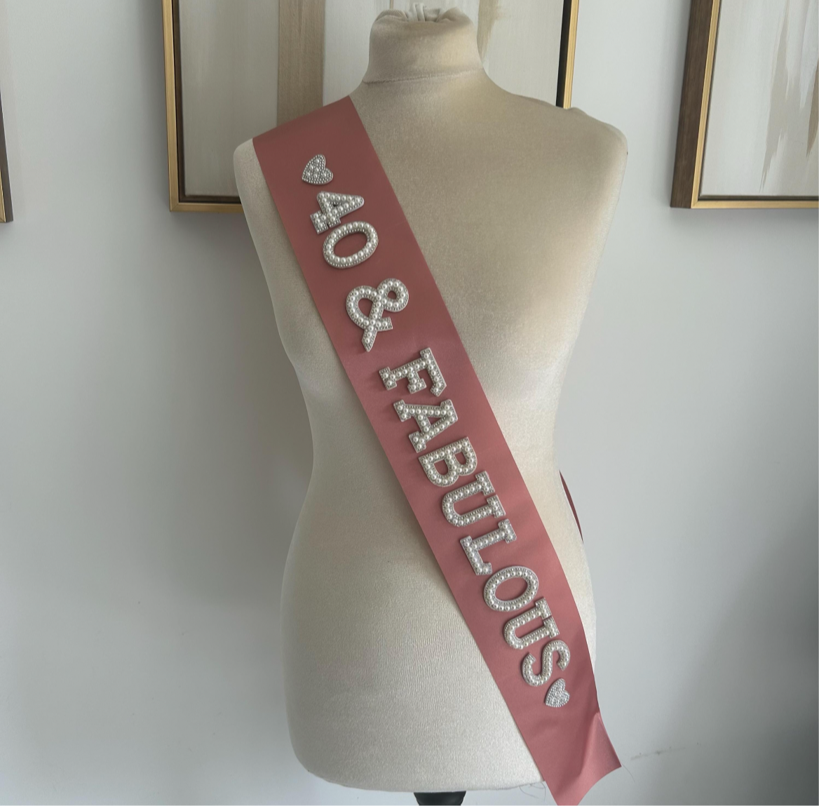Birthday Fabulous Sash
