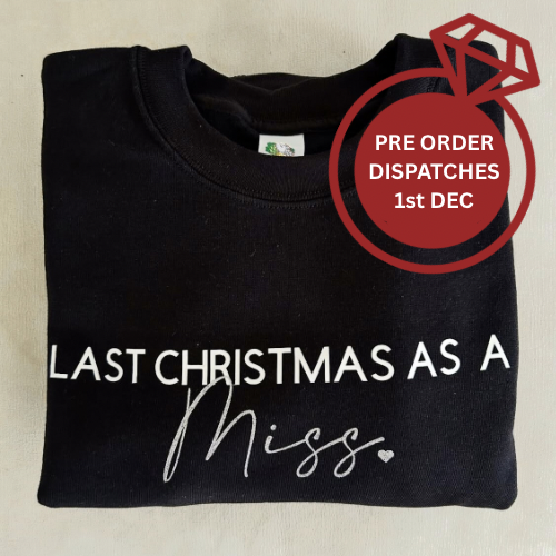 PRE ORDER Last Christmas as a Miss Jumper