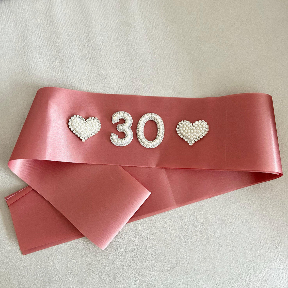 Birthday Age Sash