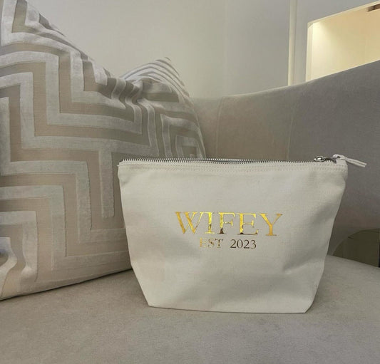 Wifey EST. Pouch