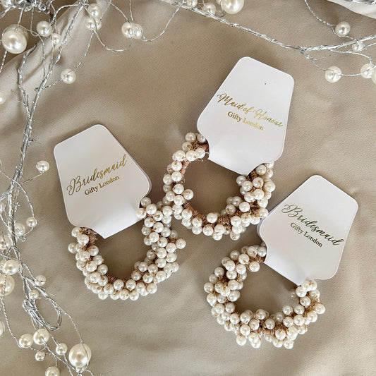 Pearl Hair Band With Role Card