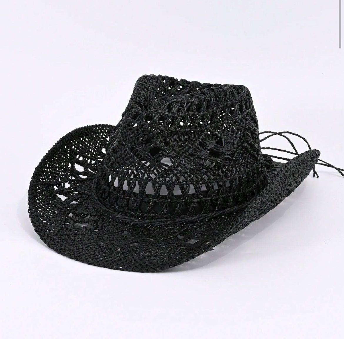 Straw Pearl Personalised Cowboy Hat