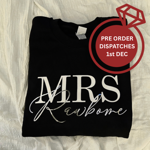 PRE ORDER - Mrs Surname Jumper