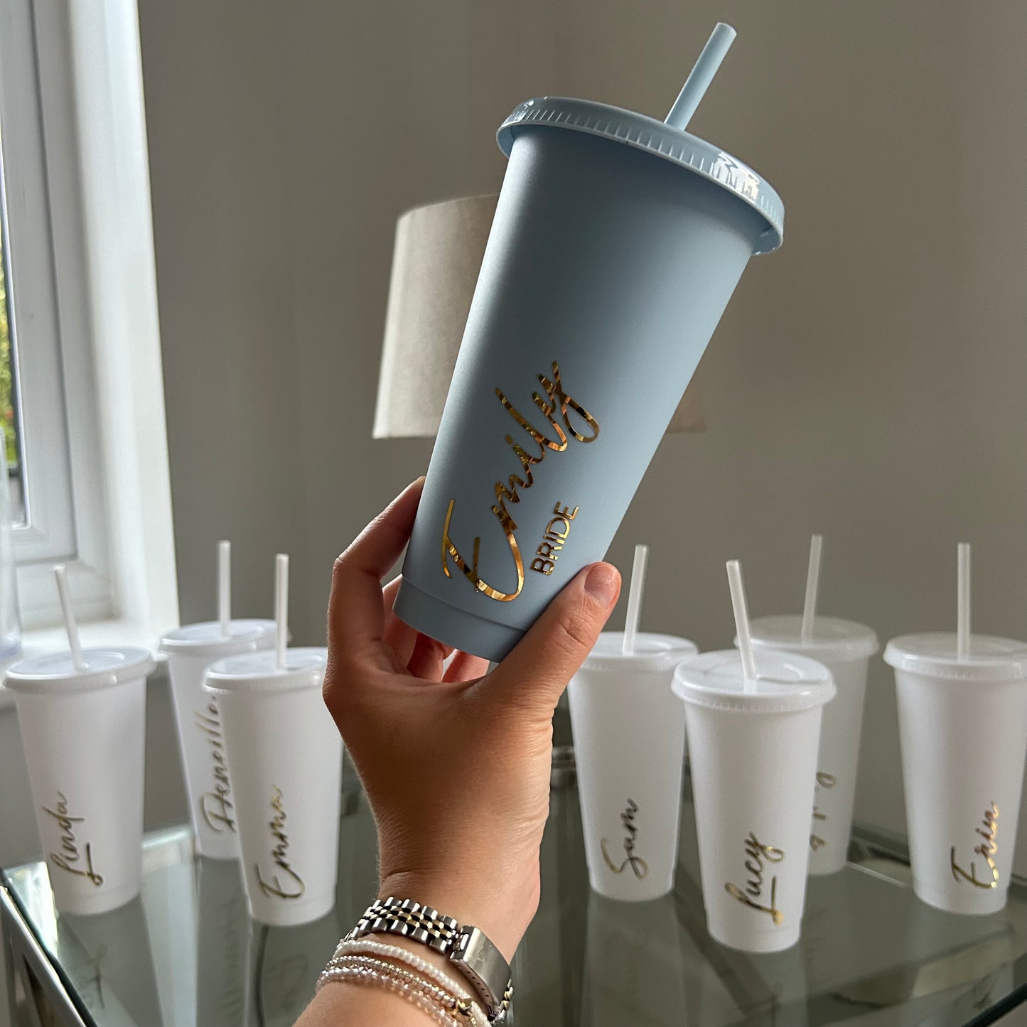 Something Blue Cold Cups