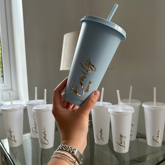 Something Blue Cold Cups