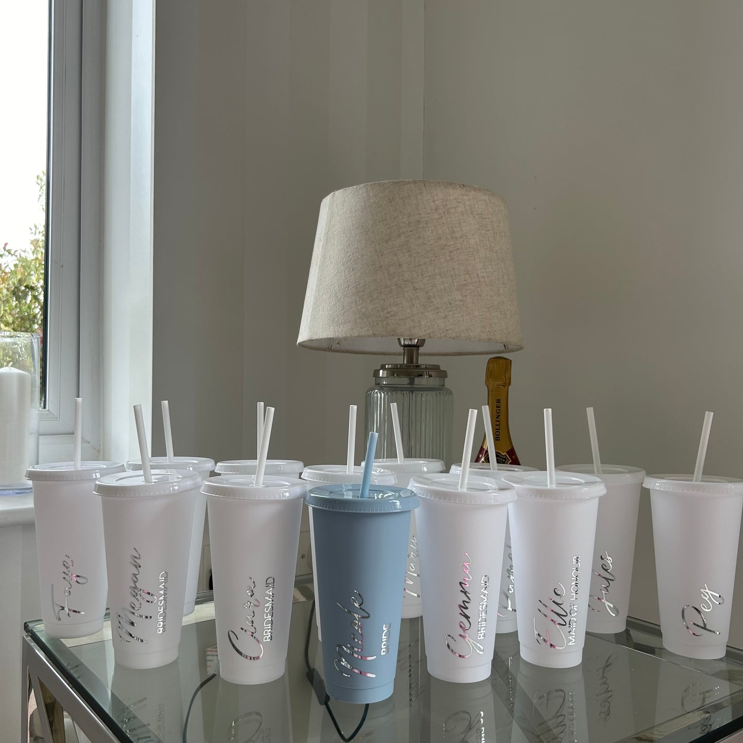 Something Blue Cold Cups