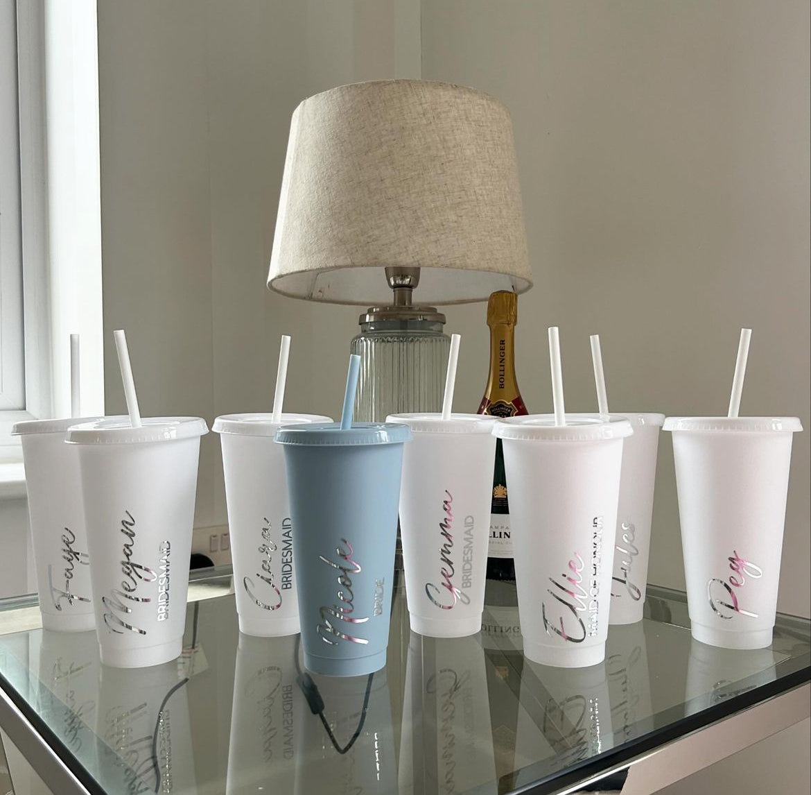Something Blue Cold Cups