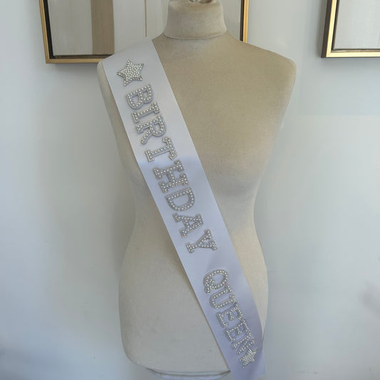 Birthday Queen Sash