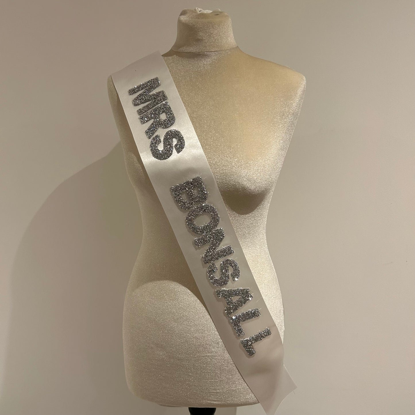 Mrs Surname Personalised Sash