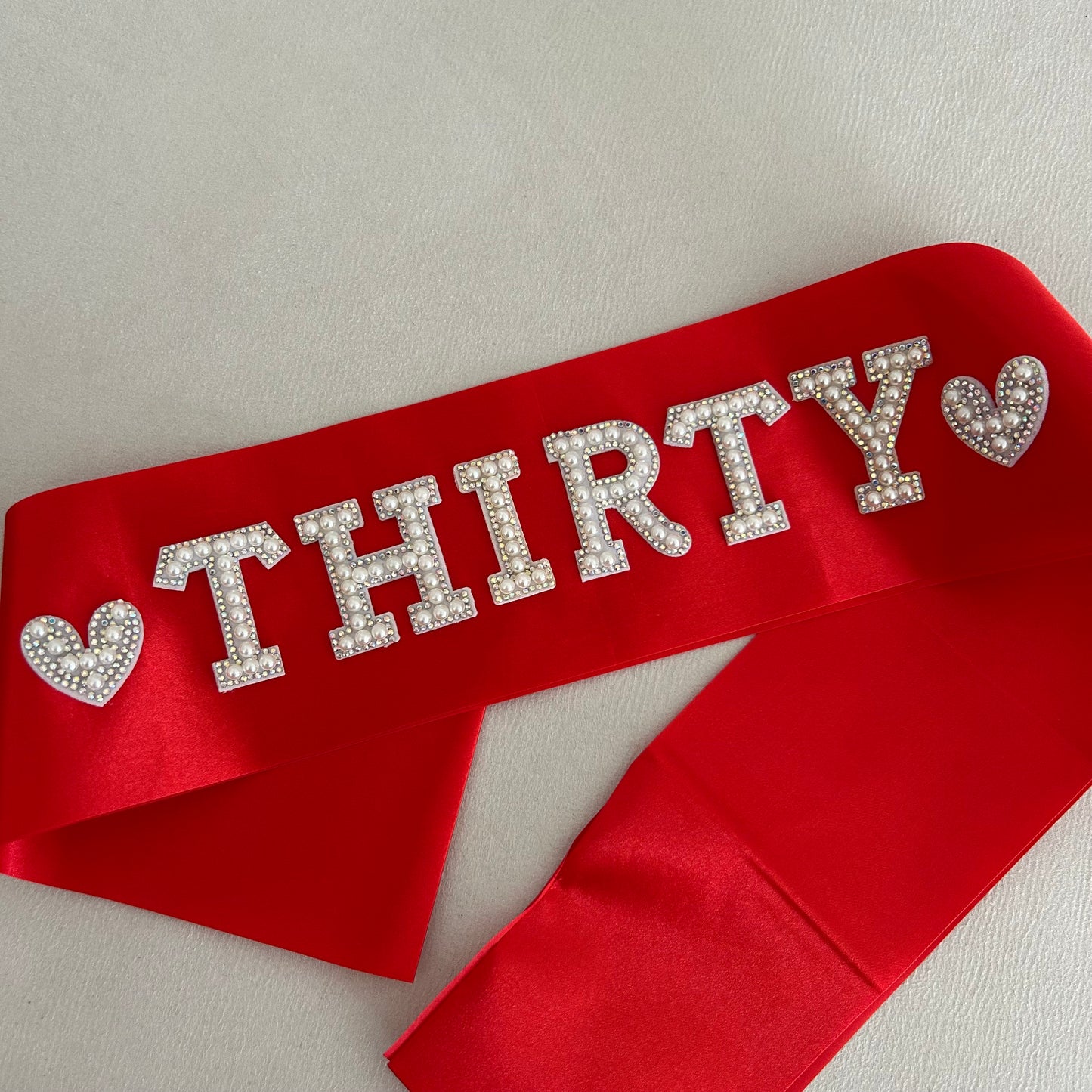 Coloured Birthday Sashes