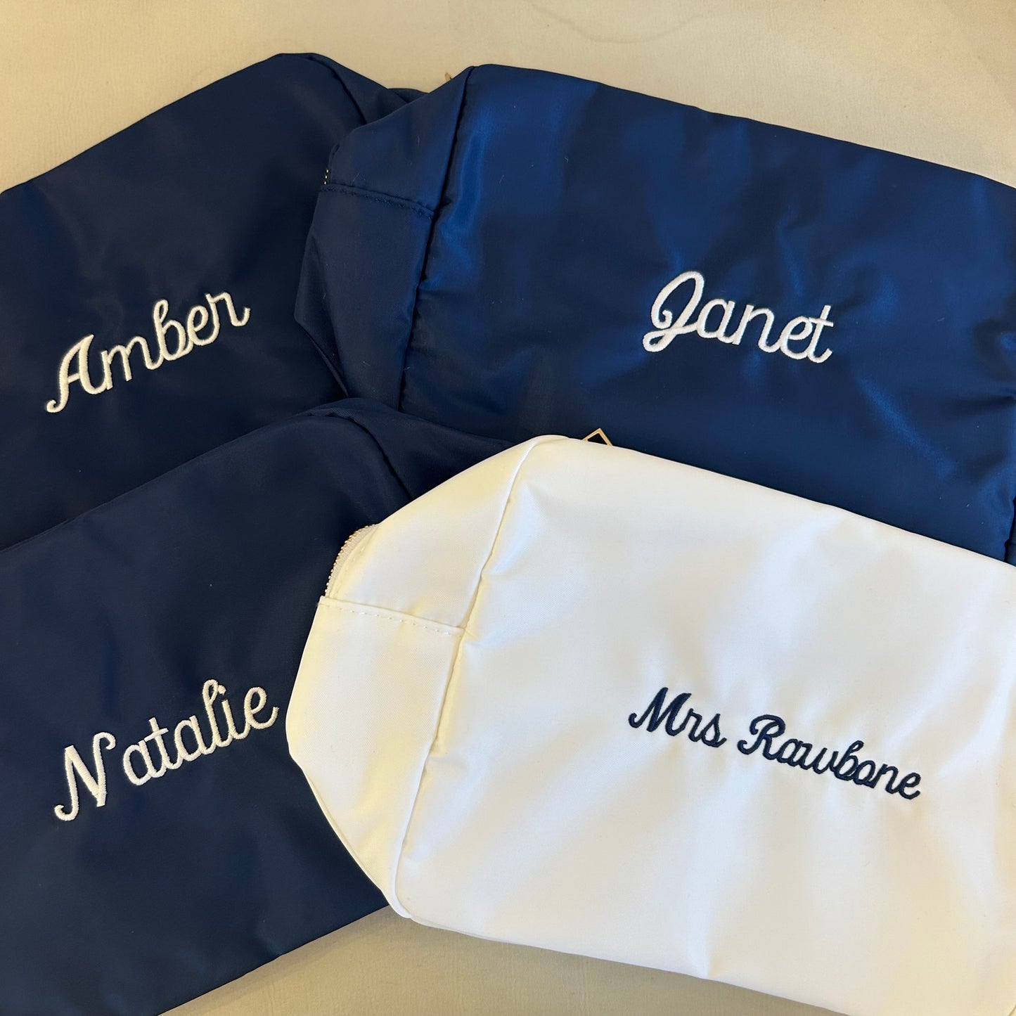 Embroidered Pouches