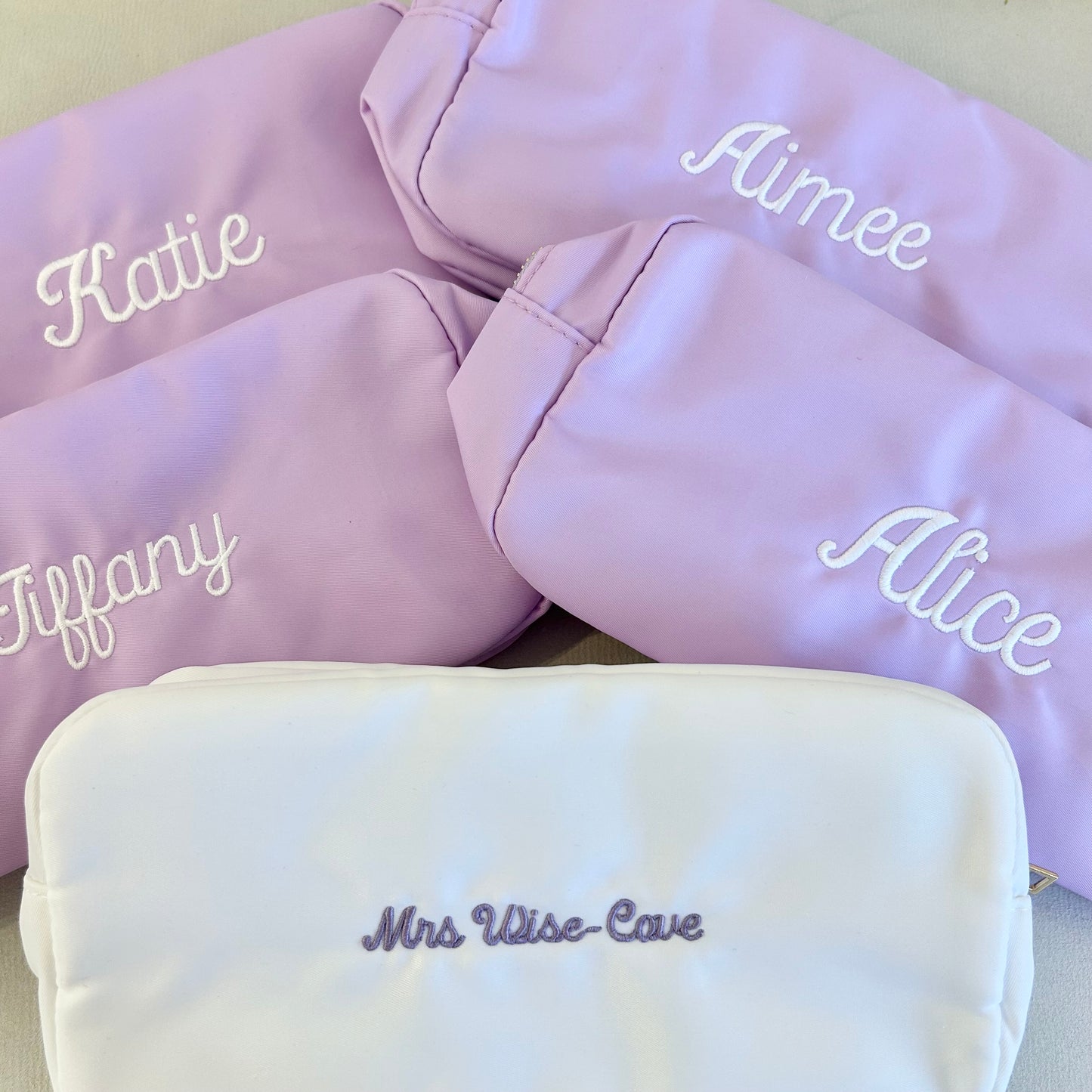 Embroidered Pouches