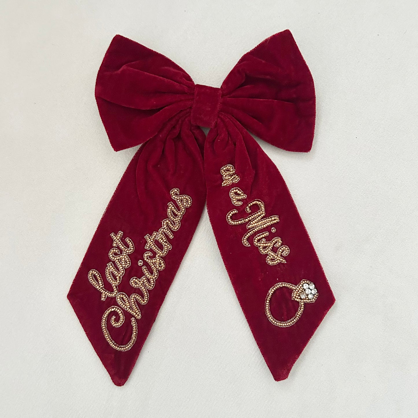 Last Christmas as a Miss Hair Bow