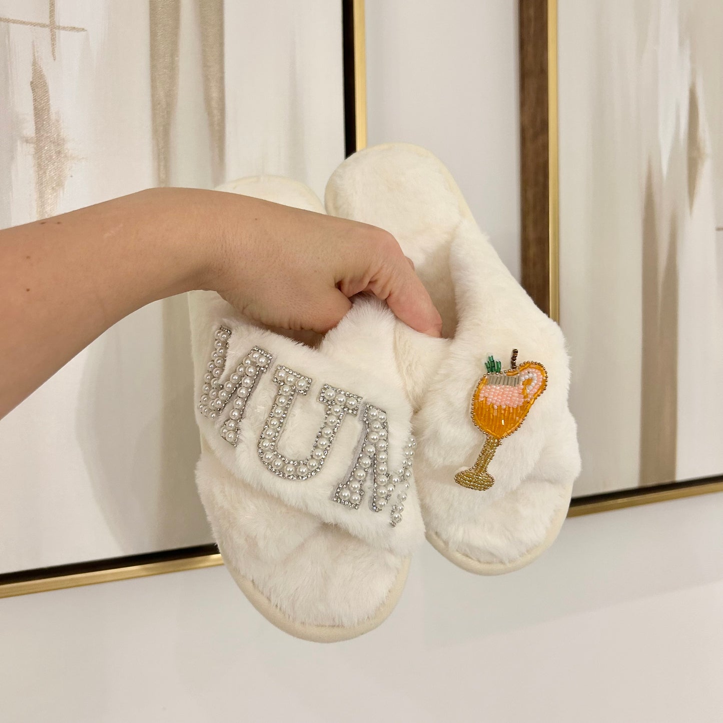 Personalised Mum Slippers - Mothers Day