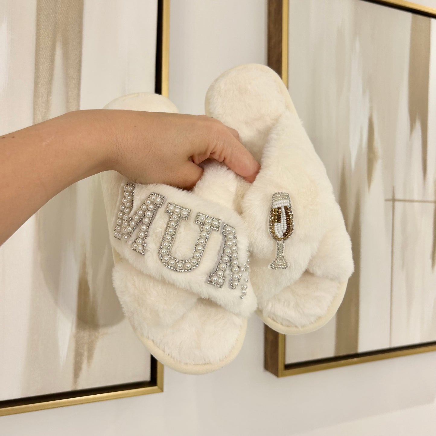 Personalised Mum Slippers - Mothers Day