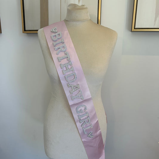 Birthday Girl Sash