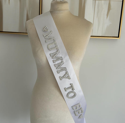 Mummy to be sash