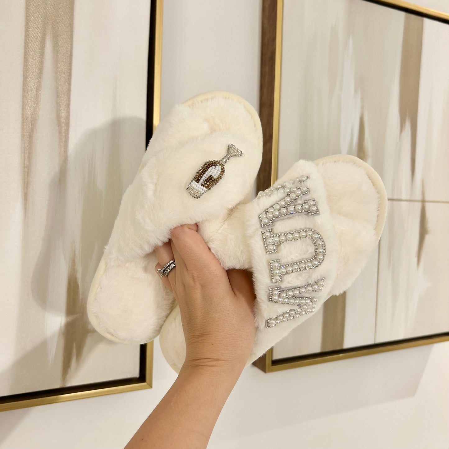 Personalised Mum Slippers - Mothers Day