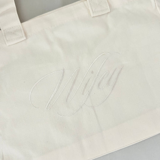 Embroidered Role Tote