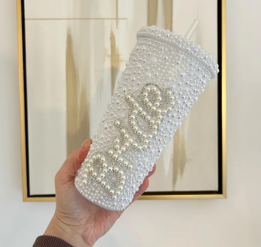 Bride Pearl Personalised Cold Cup