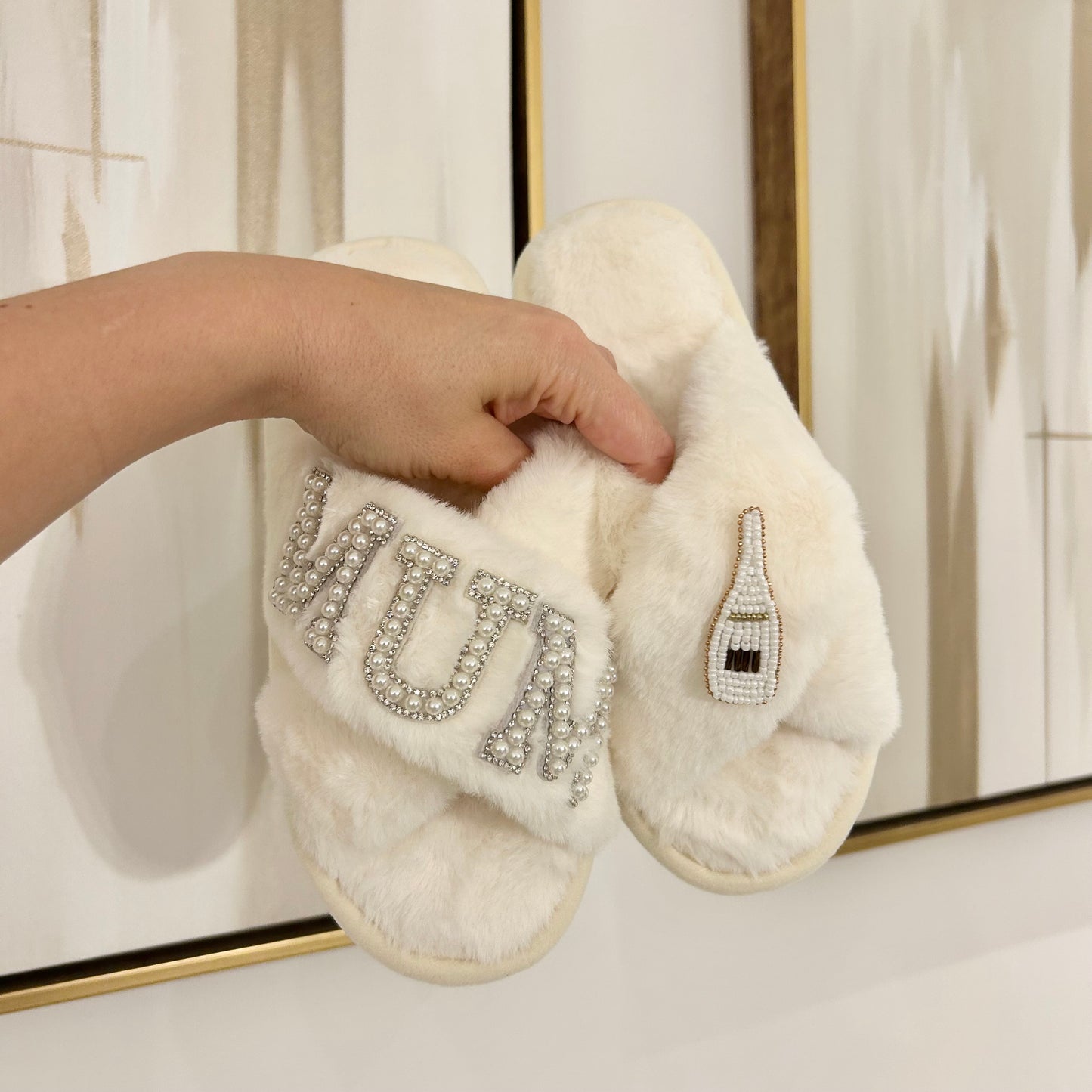 Personalised Mum Slippers - Mothers Day