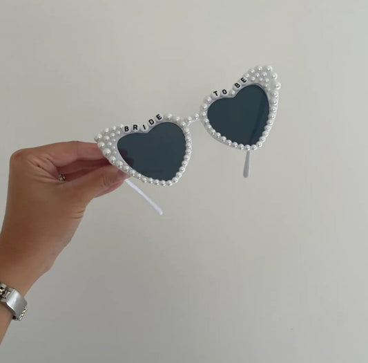 Pearl Bride to be Sunglasses