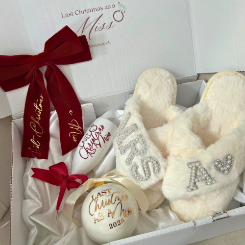 Gifty London x Hitched By Hannah - Last Christmas / First Christmas Gift Set