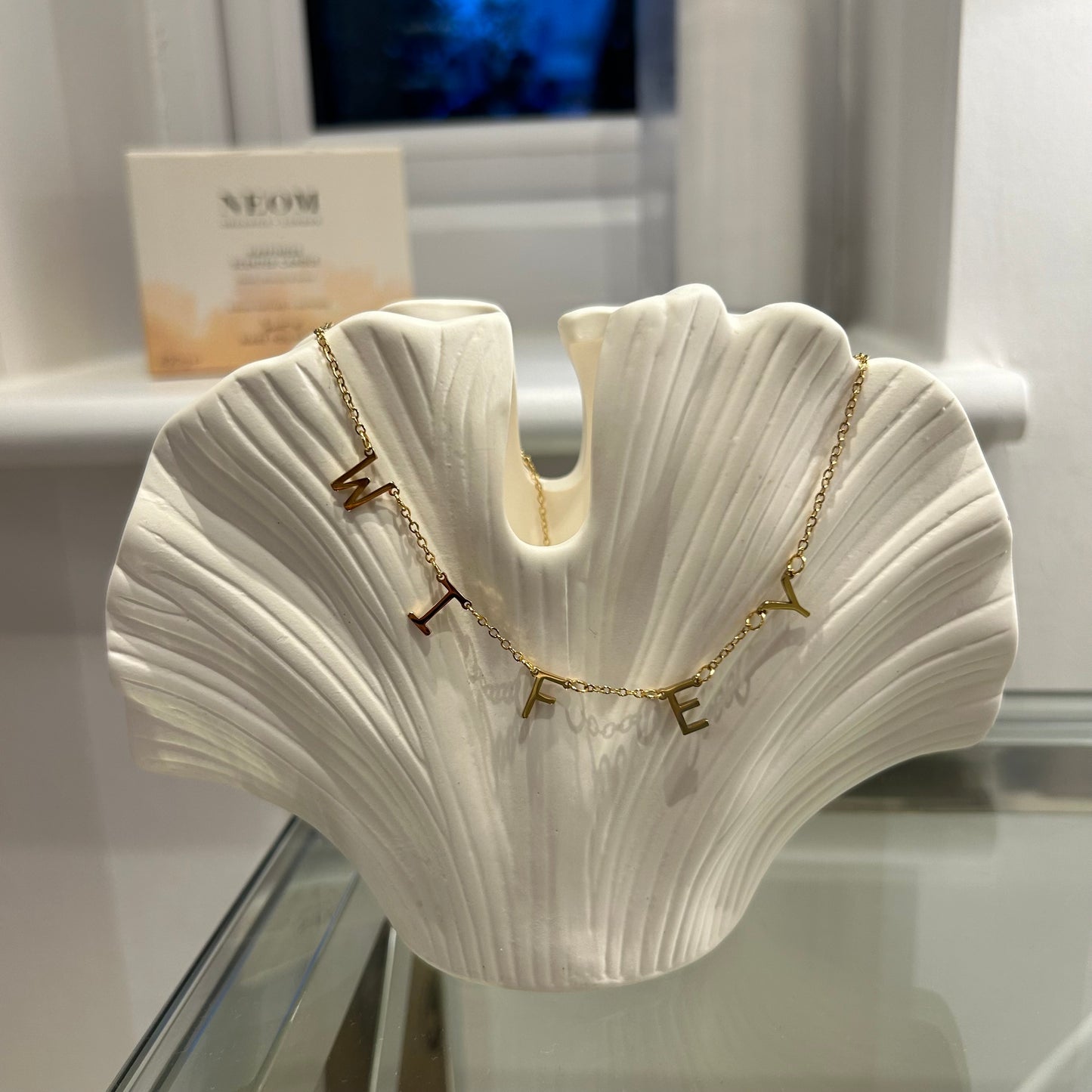 Gold Wifey Necklace